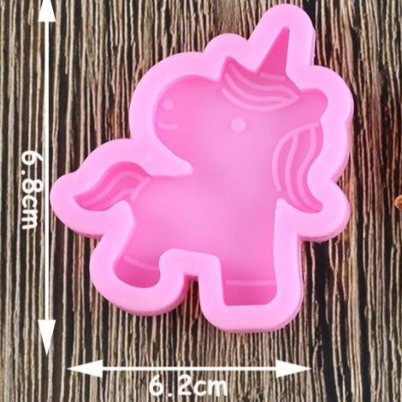 Cartoon Unicorn Silicone Mold