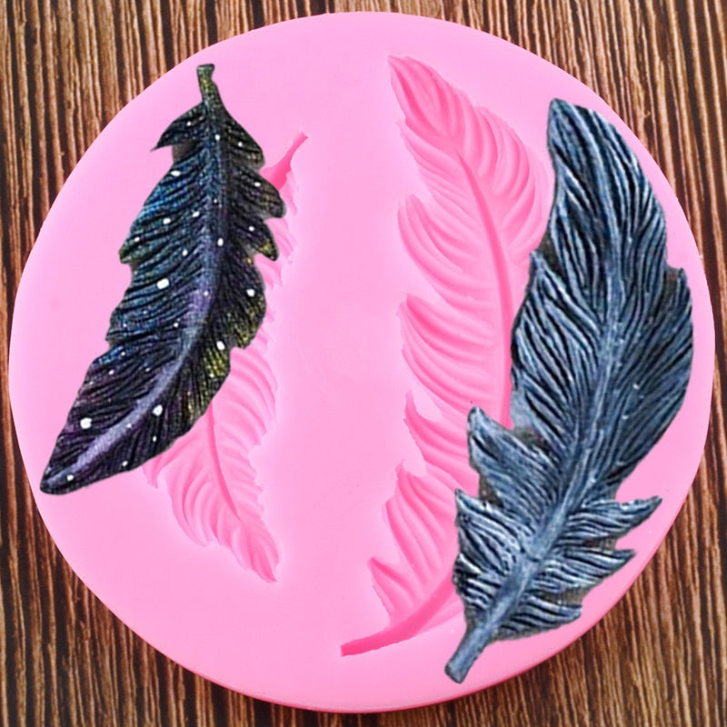 Bird Feather Lace Mold