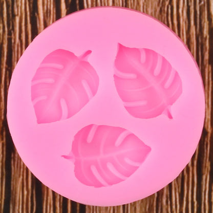 Tropical Turtle Leaves Silicone Mold