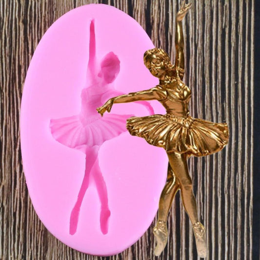 3D Ballet Dancer Mold