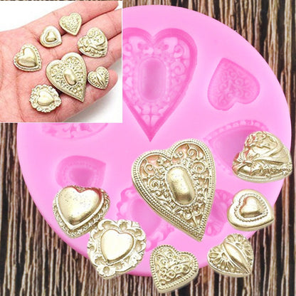 Luxury Heart Shape Mold