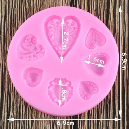 Luxury Heart Shape Mold