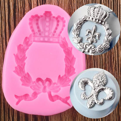 3D Crown Crest Mold