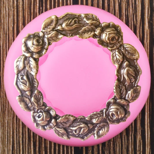 Rose Garland Silicone Mold