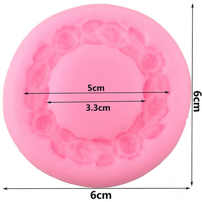 Rose Garland Silicone Mold