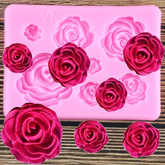 Roses Silicone Mold