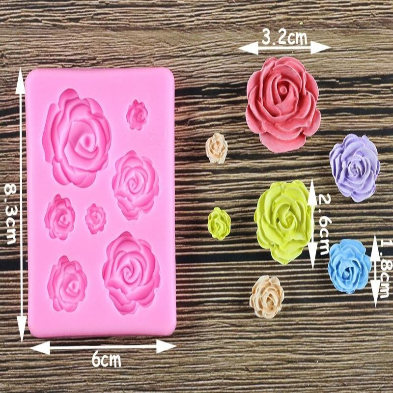 Roses Silicone Mold