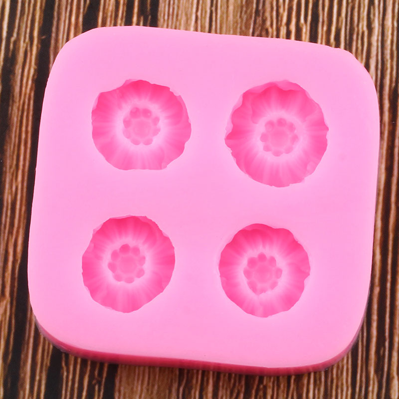 Four Poppies Mold