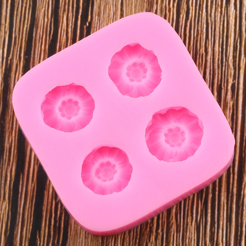 Four Poppies Mold