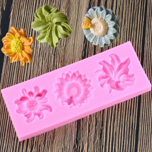 Multi-Beautiful Daisy Flower Mold