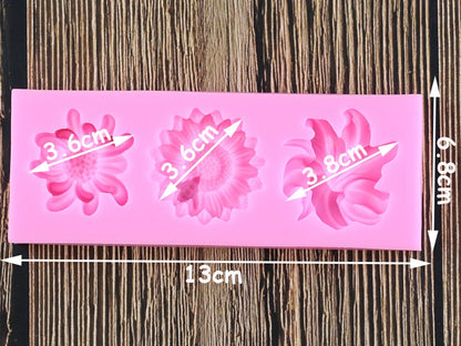 Multi-Beautiful Daisy Flower Mold