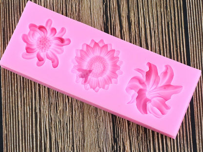 Multi-Beautiful Daisy Flower Mold