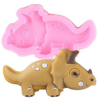 Sweet Cartoon Dinosaur Mold