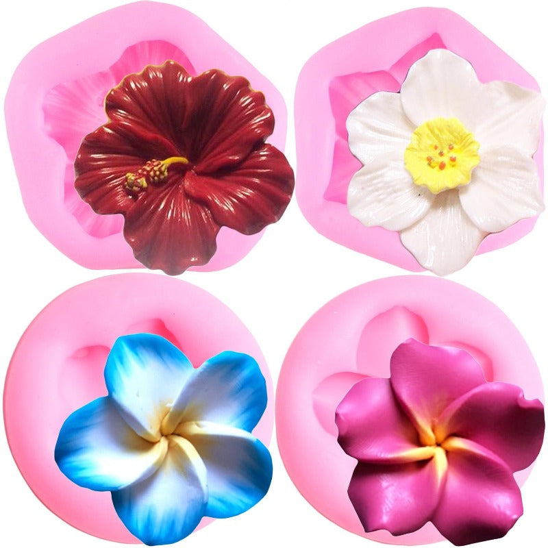 Tropical Plumeria Flower Mold