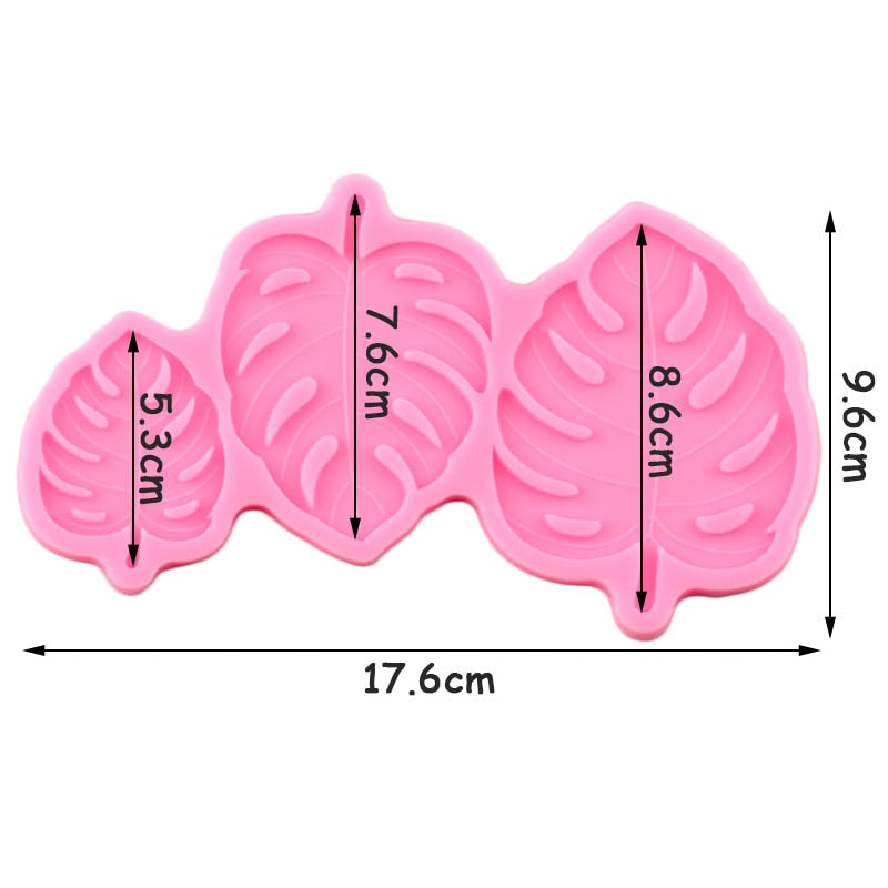 Monstera Leaf Silicone Mold