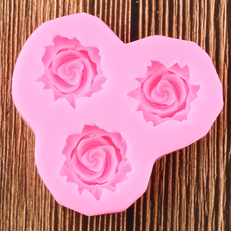 Large Roses Silicone Molds