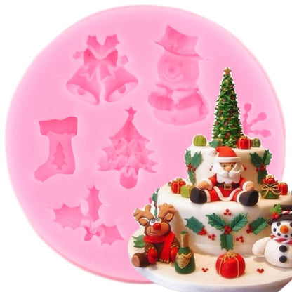 3D Christmas Decorations Mold