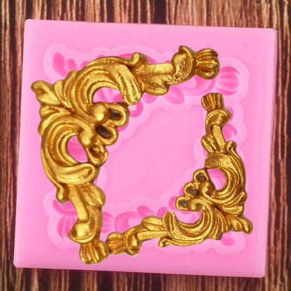 3D Tassel Cake Border Silicone Mold