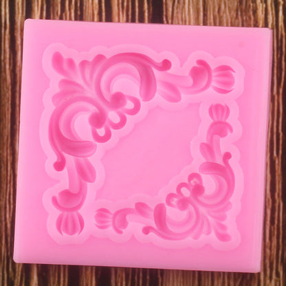 3D Tassel Cake Border Silicone Mold