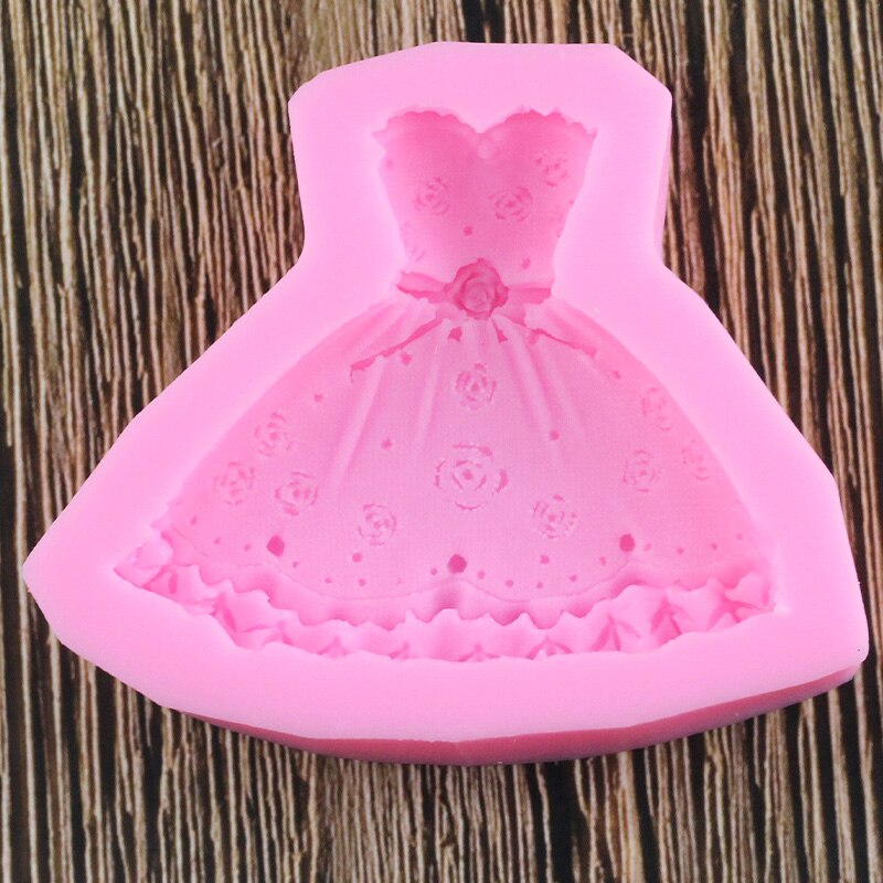 Flower Dress Silicone Mold