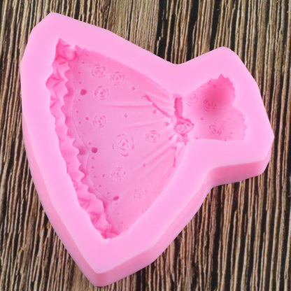 Flower Dress Silicone Mold