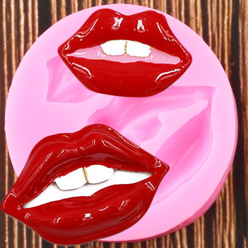 3D Lips Silicone Mold