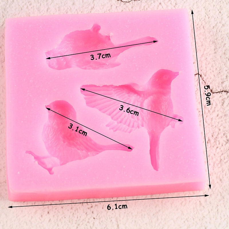 Multi-Birds Silicone Mold