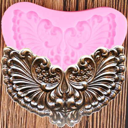 3D Abstract Angel Wings Mold