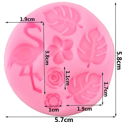 Rose Flamingo Mold