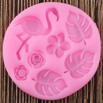 Rose Flamingo Mold