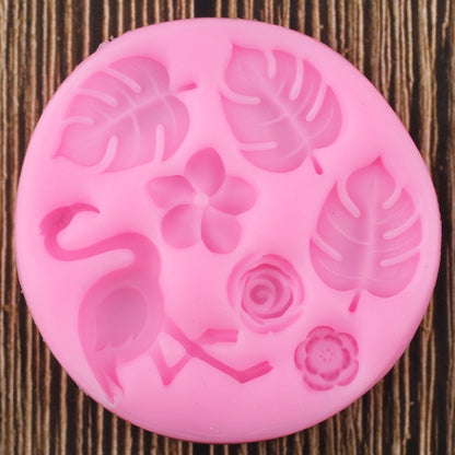 Rose Flamingo Mold