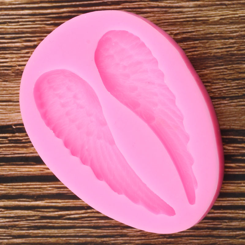 3D Feathered Angel Wings Mold