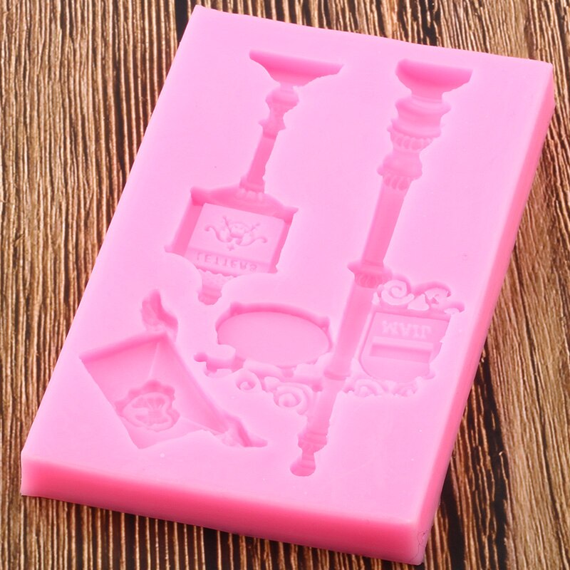 Retro Mail Boxes Silicone Mold