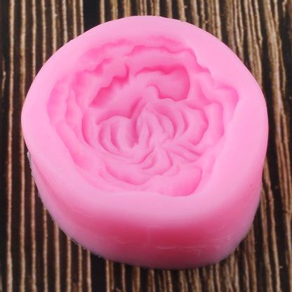 Blooming Peony Flower Fondant Silicone Mold