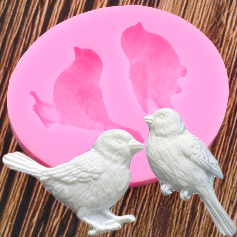 3D Birds Silicone Mold