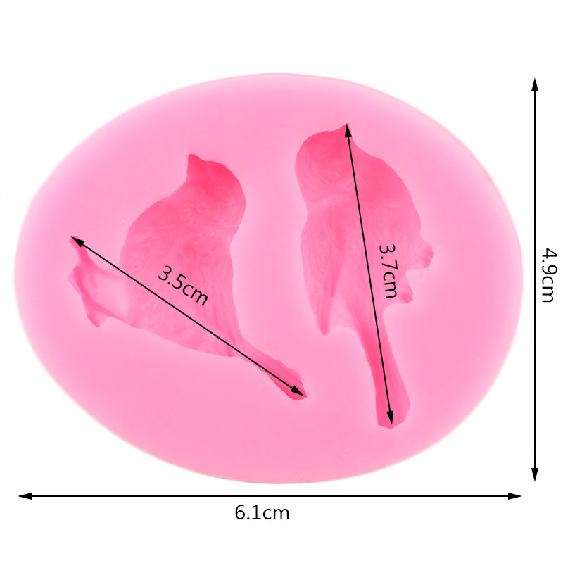 3D Birds Silicone Mold