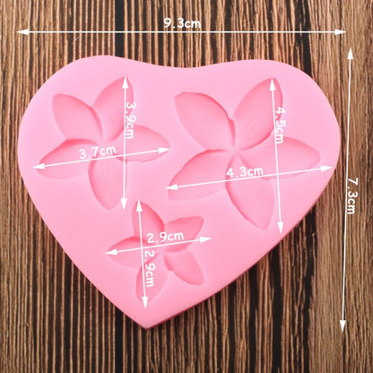 Plumeria Flower Silicone Mold