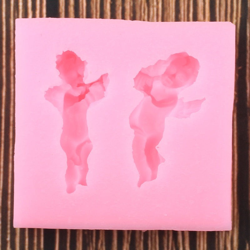 Music Cherubs Silicone Mold