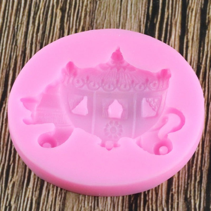 3D Princess Carriage Mold