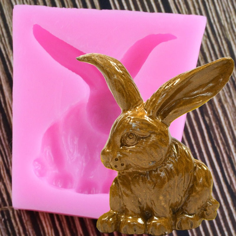 3D Real Rabbit Silicone Mold