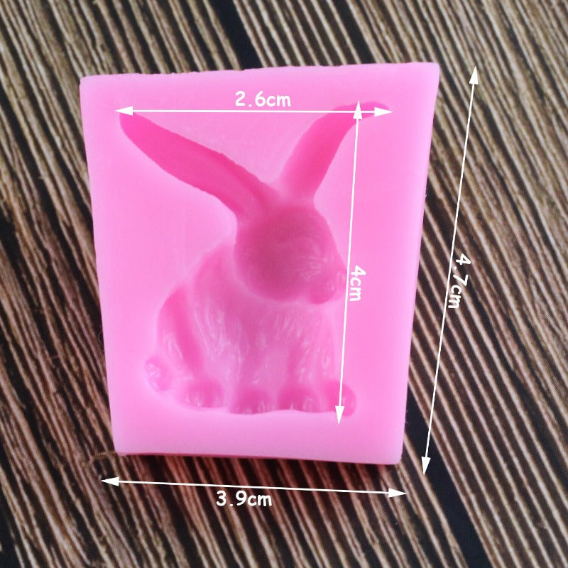 3D Real Rabbit Silicone Mold