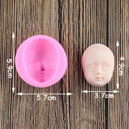 Baby Face Silicone Mold