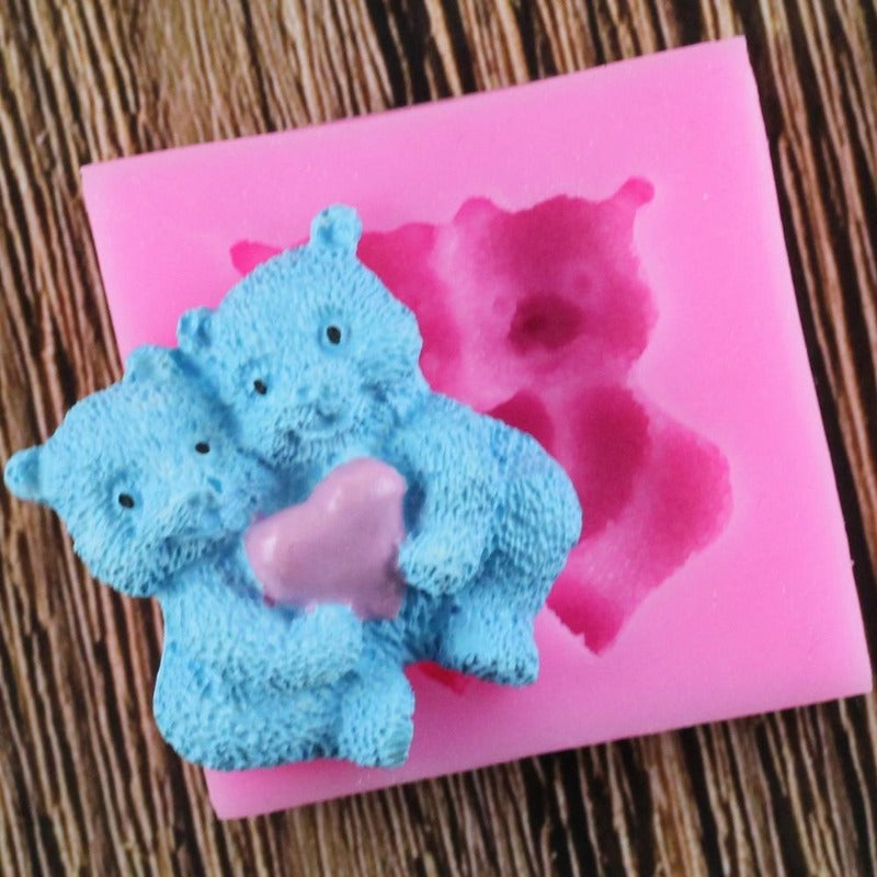 Couple Bear Mold