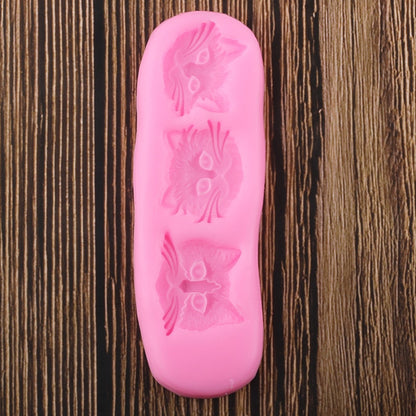 Adorable Cat Trio Silicone Mold