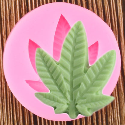 3D Maple Leaves Silicone Molds