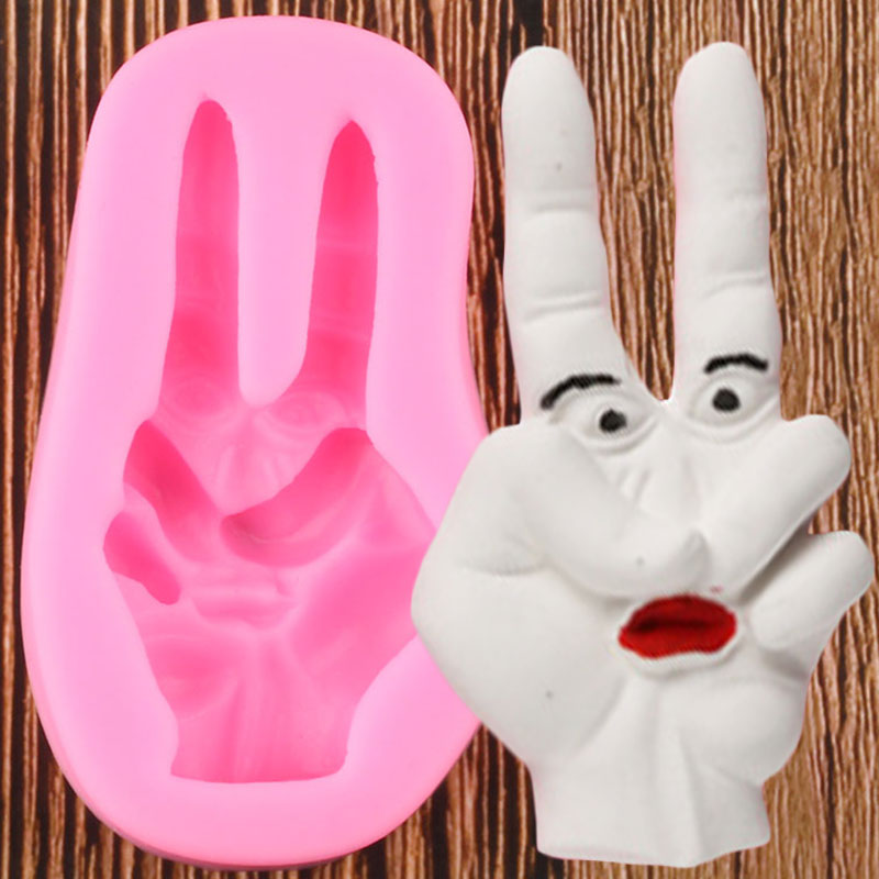 Halloween Hand Face Mold