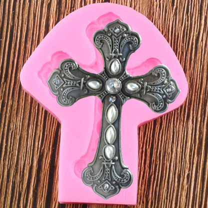 Bedazzled Ancient Cross Mold