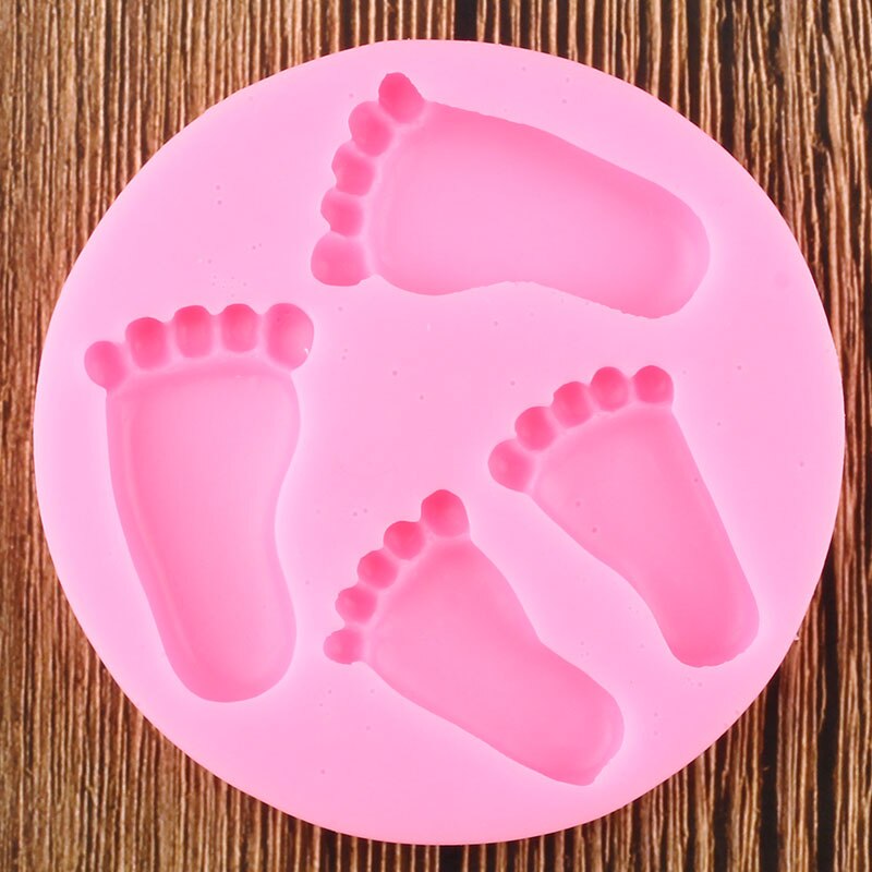 Cute Baby Feet Mold