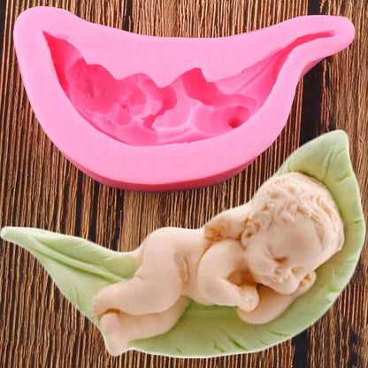 3D Baby Leaves Molds