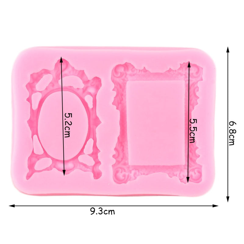 3D Regal Frame Silicone Mold